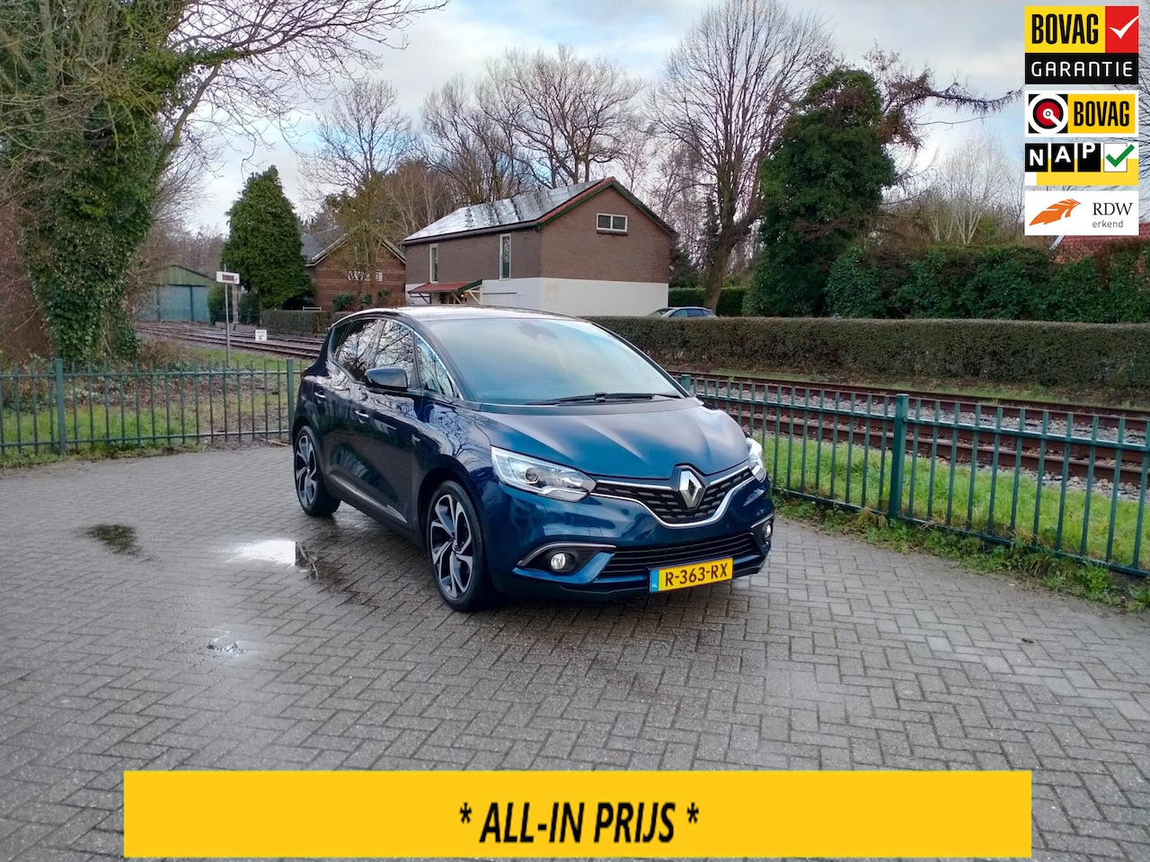 Renault Scénic - 1.2 TCe Bose cruise pdc navi trekhaak 1850kg lage km ALLINPRIJS - AutoWereld.nl