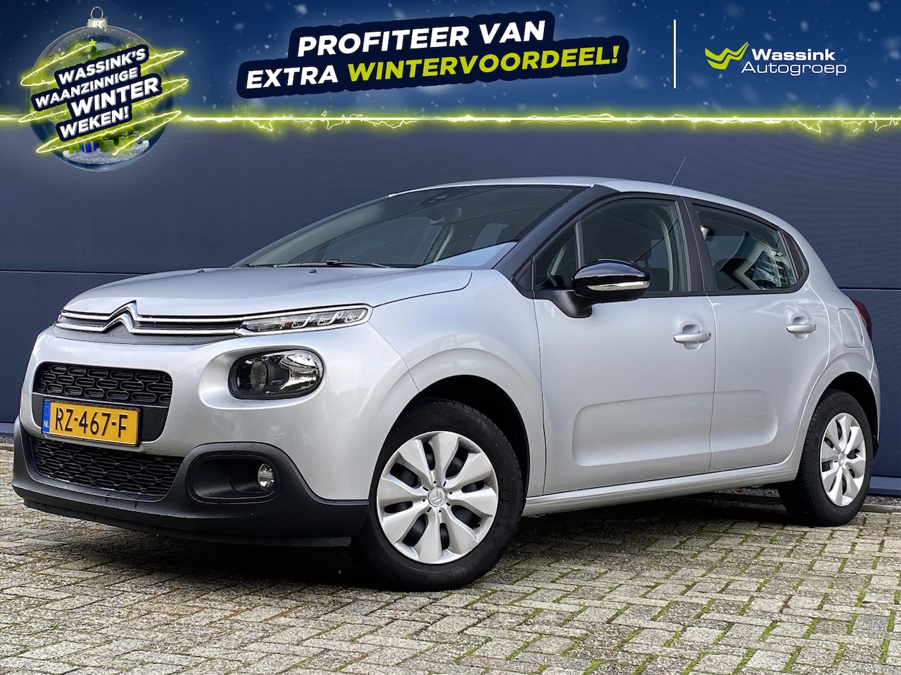 Citroën C3 - 1.2 PureTech 82pk Feel | Navigatie | Climate Control | Cruise Control | Sensoren achter | - AutoWereld.nl