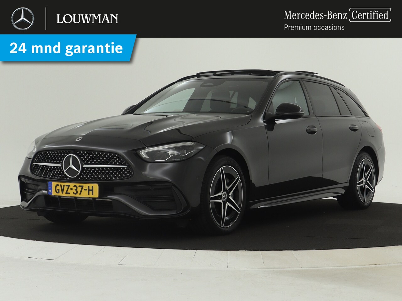 Mercedes-Benz C-klasse Estate - 300 e AMG Plug-In Hybride | Trekhaak | AMG Styling | Panorama Schuif-Kanteldak | Night Pak - AutoWereld.nl