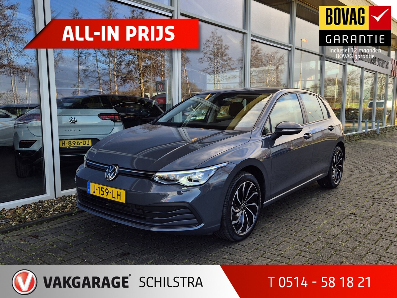 Volkswagen Golf - 1.5 TSI Life Business | Keyless | Navi | Clima | ACC - AutoWereld.nl