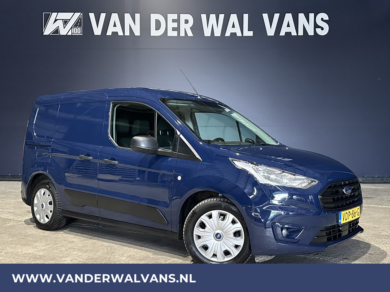 Ford Transit Connect - 1.5 EcoBlue **BPM VRIJ voor de Ondernemer** L1H1 Euro6 Airco | 3-Zits | Camera | Trekhaak - AutoWereld.nl