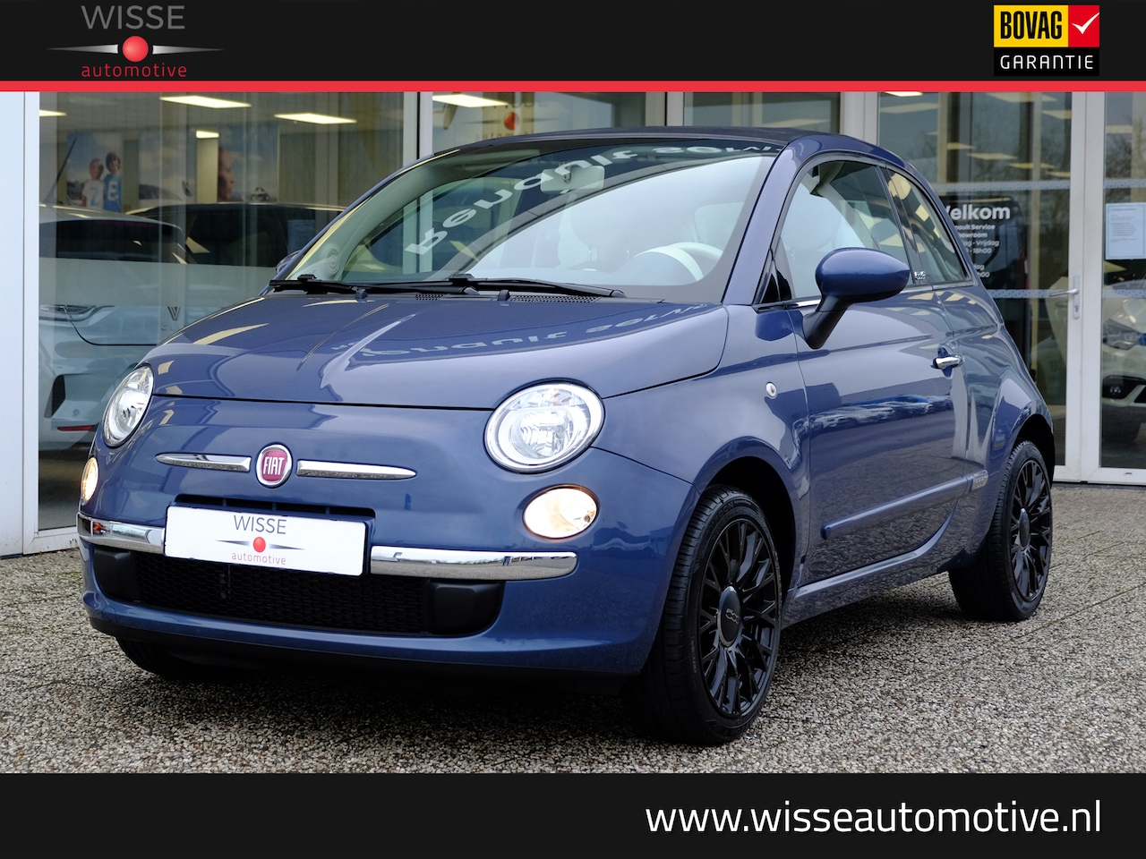 Fiat 500 - 1.2 69pk Lounge | Lichtmetalen Velgen | Airco | Bluetooth & AUX - AutoWereld.nl