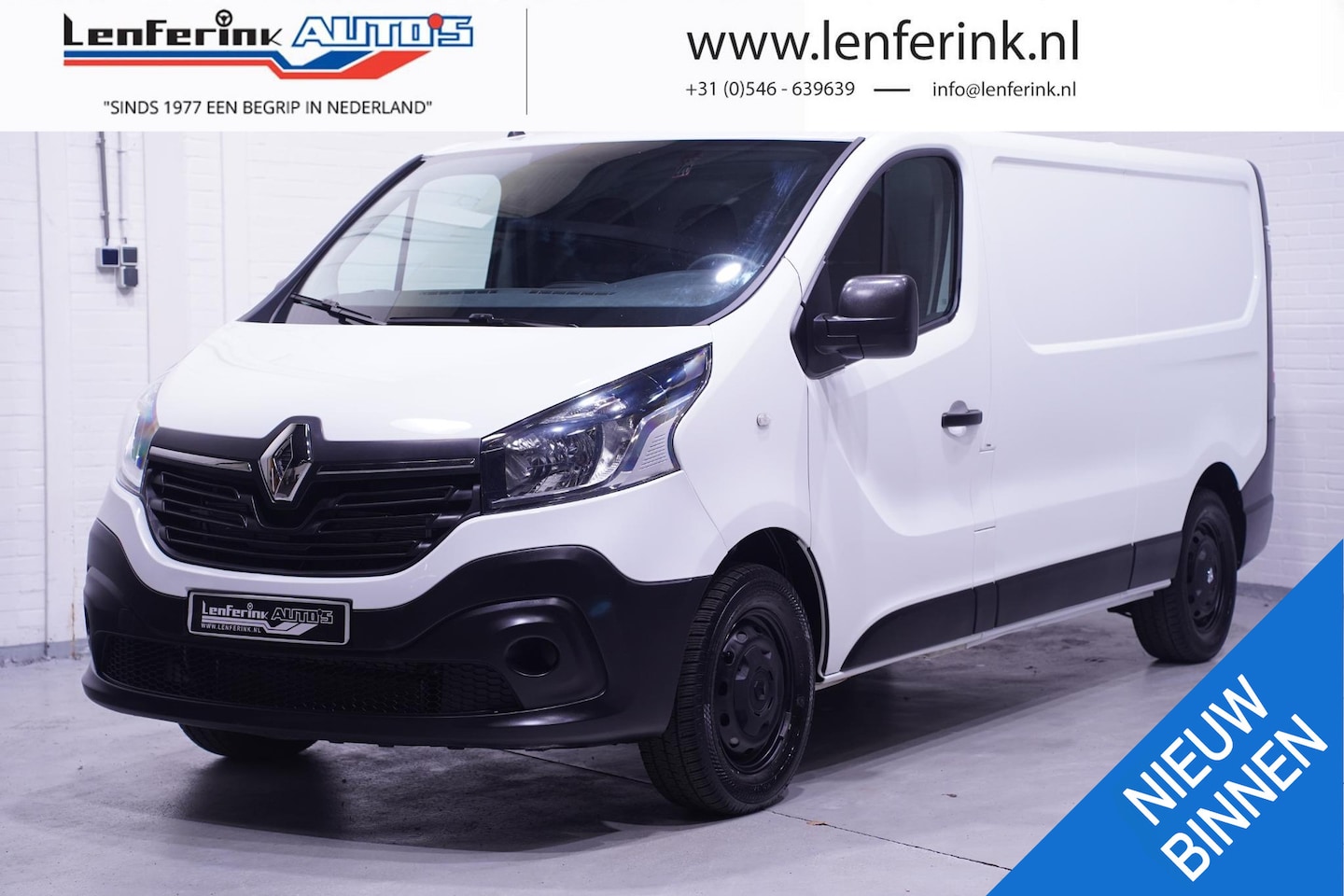 Renault Trafic - 2.0 DCi 120 pk L2H1 Airco, Laadruimte Pakket Keyless Entry, PDC achter, 3-Zits - AutoWereld.nl