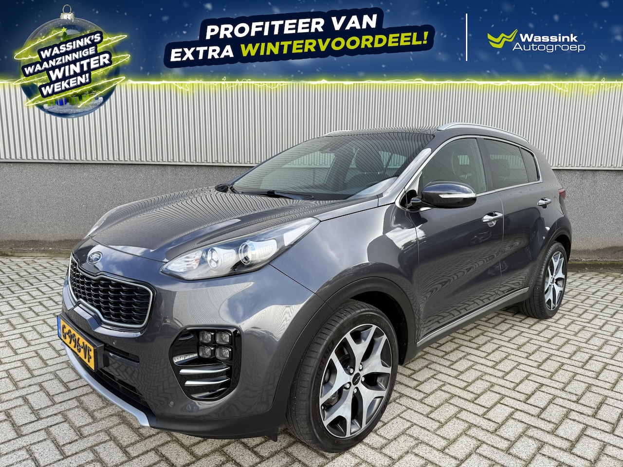 Kia Sportage - 1.6 T-GDI 177pk GT-Line Lederen bekleding | Panoramadak | Afn. trekhaak | Navigatie | Appl - AutoWereld.nl