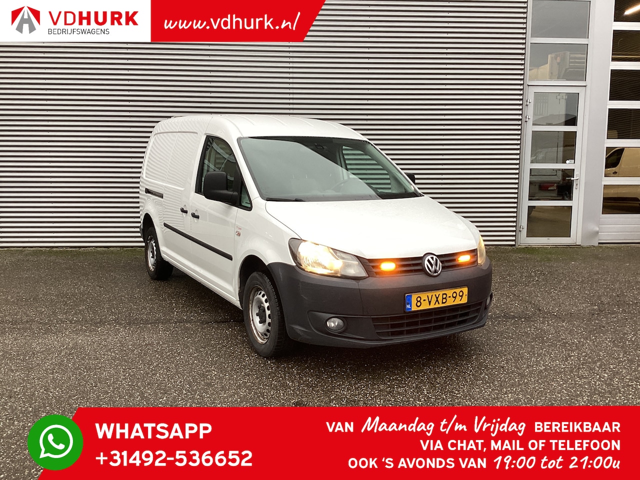 Volkswagen Caddy Maxi - 1.6 TDI L2 Cruise/ Airco/ PDC/ Trekhaak - AutoWereld.nl