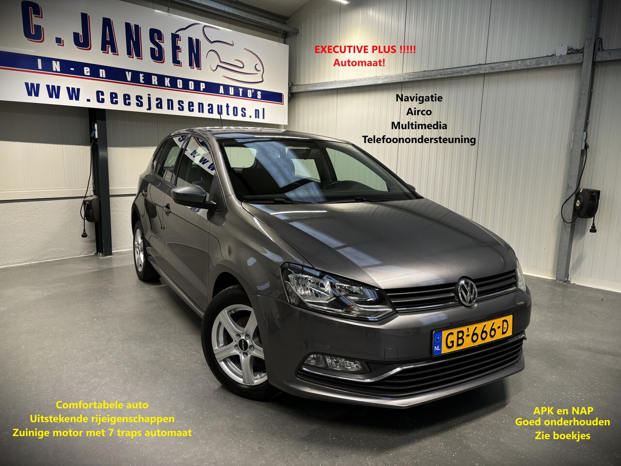 Volkswagen Polo - 1.2 TSI Comfortline Executive PLUS !!! - AutoWereld.nl