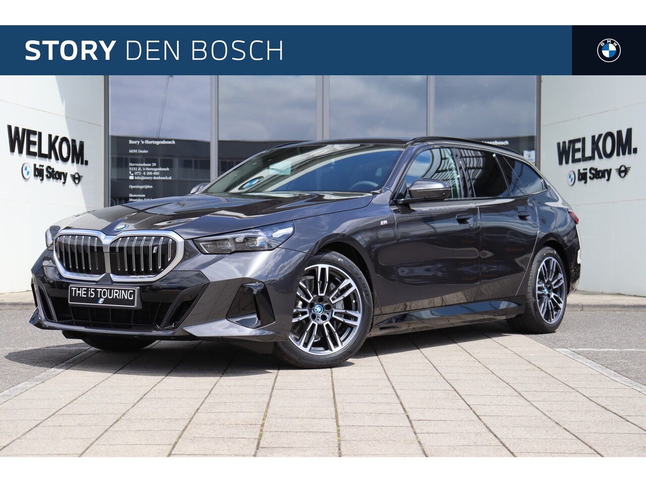 BMW i5 Touring - eDrive40 M Sport / Adaptieve LED / Parking Assistant / M Sportonderstel / Driving Assistan - AutoWereld.nl