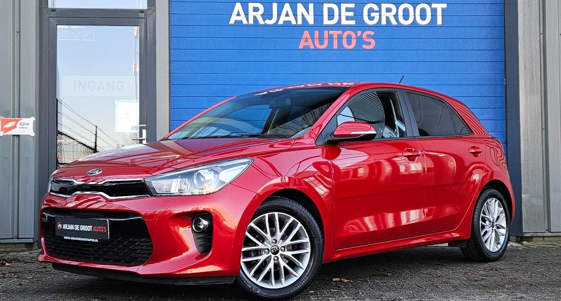 Kia Rio - 1.2 86PK 4 Cilinder Navi Clima Camera Carplay® LM velgen - AutoWereld.nl