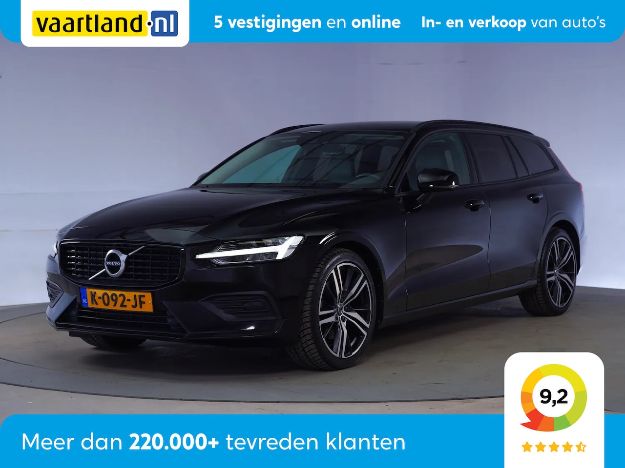 Volvo V60 - 2.0 B3 Momentum Stylingpack Aut. [ Leder Navi LED ] - AutoWereld.nl