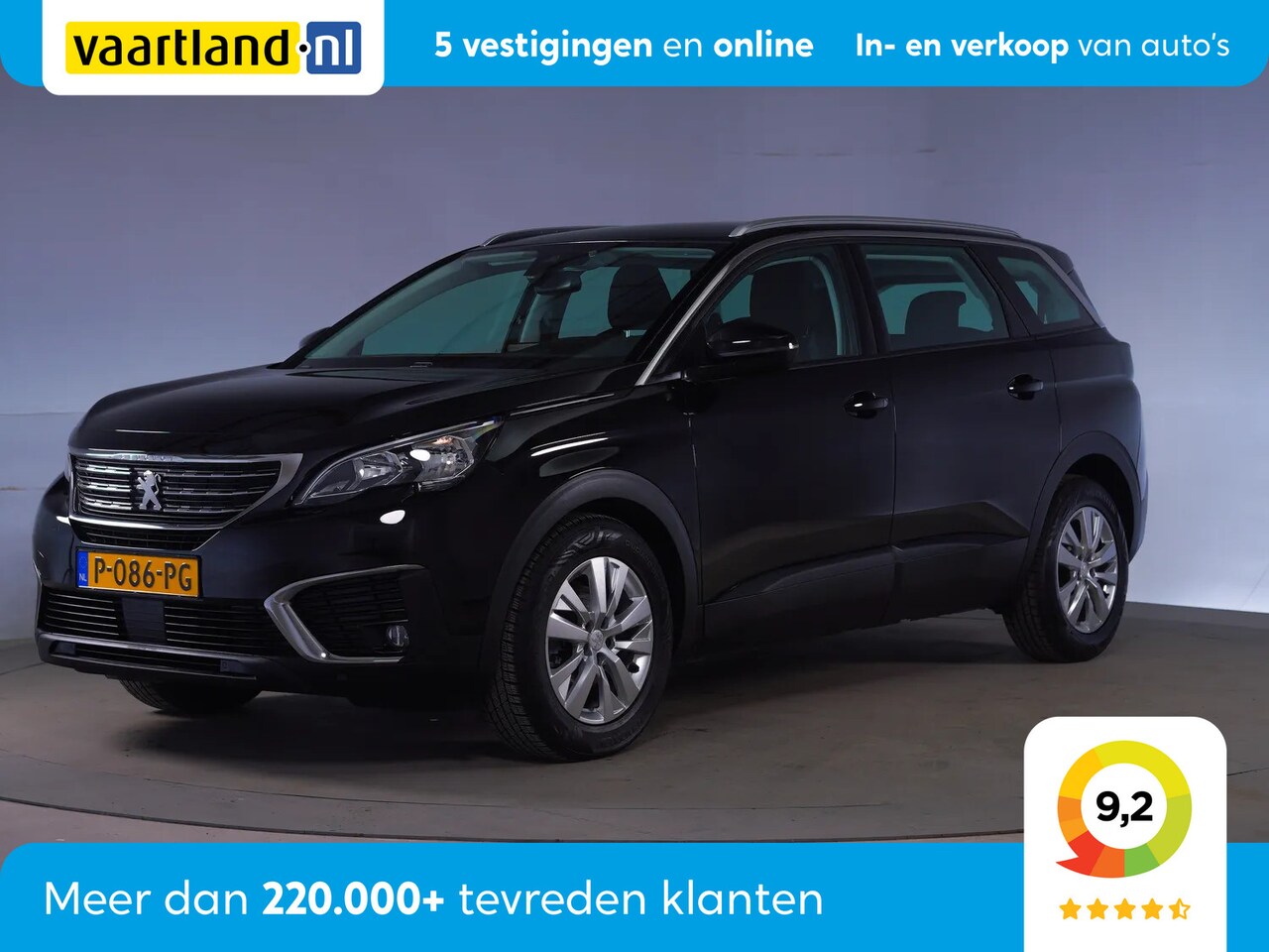 Peugeot 5008 - 1.2 PureTech Allure [ Navi Led Trekhaak - AutoWereld.nl