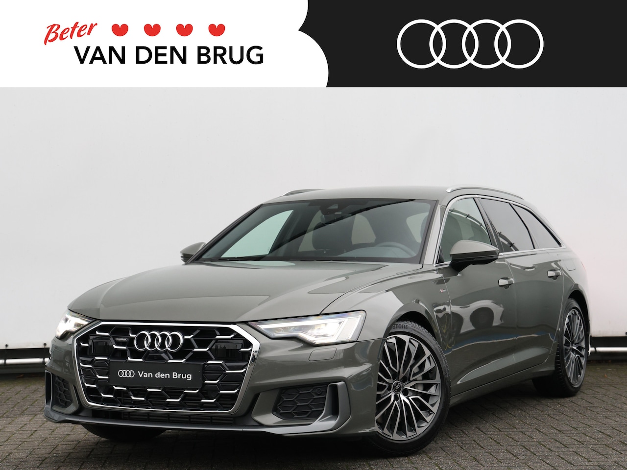 Audi A6 Avant - 50 TFSI e quattro S edition 299pk | Stoelverwarming v+a | Matrix LED | Trekhaak | Adaptive - AutoWereld.nl