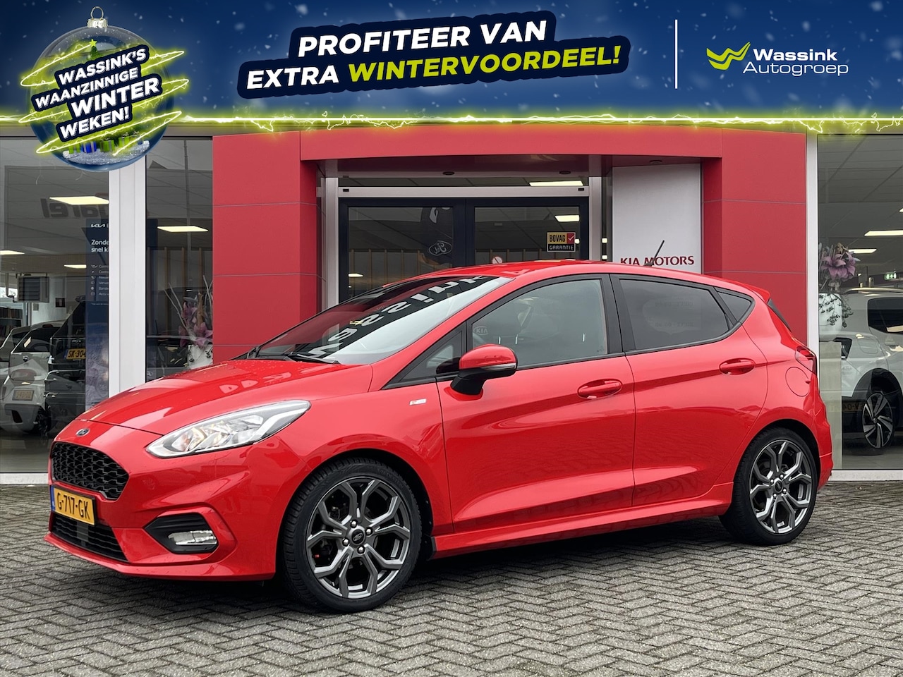 Ford Fiesta - ST-Line | 100 PK I Navigatie | Cruise Control | Apple Carplay | - AutoWereld.nl