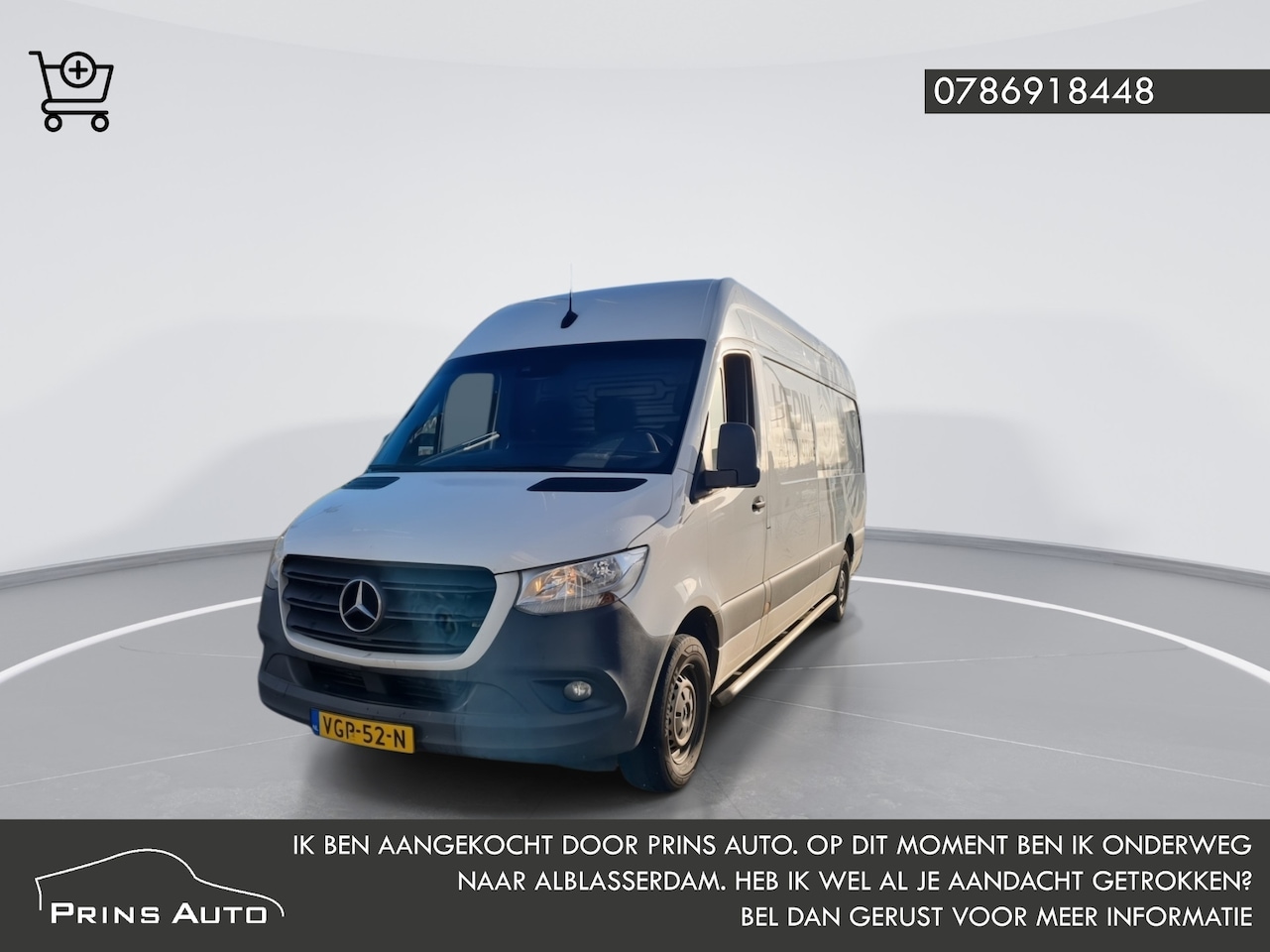 Mercedes-Benz Sprinter - 314 2.2 CDI L4H2 DC EURO VI-D CRUISE|CAMERA|NAVI|DHOLLANDIA HYDRAULISCHE LAADKLEP - AutoWereld.nl