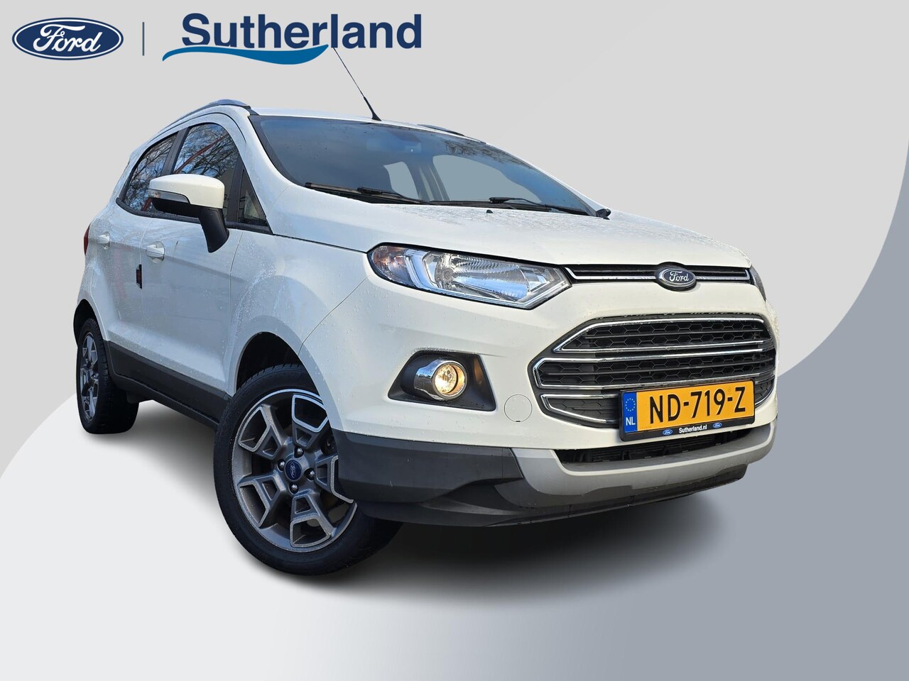 Ford EcoSport - 1.0 EcoBoost Titanium 125pk Trekhaak | Stoelverwarming | SONY Audio | Climate Control | Cr - AutoWereld.nl