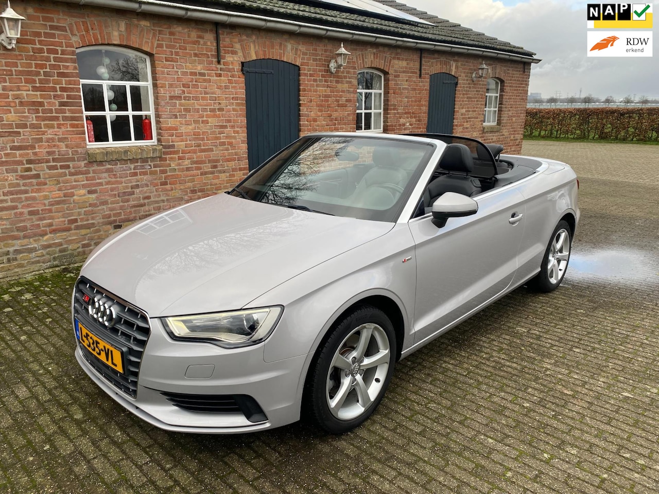 Audi A3 Cabriolet - 1.8 TFSI Ambition Pro Line Plus 1.8 TFSI Ambition Pro Line Plus S-line - AutoWereld.nl