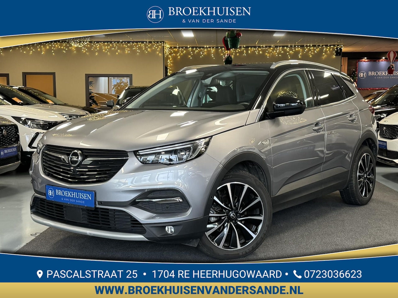 Opel Grandland X - 1.6 Turbo Ultimate 182pk Stoelventilatie / Leder / Camera - AutoWereld.nl