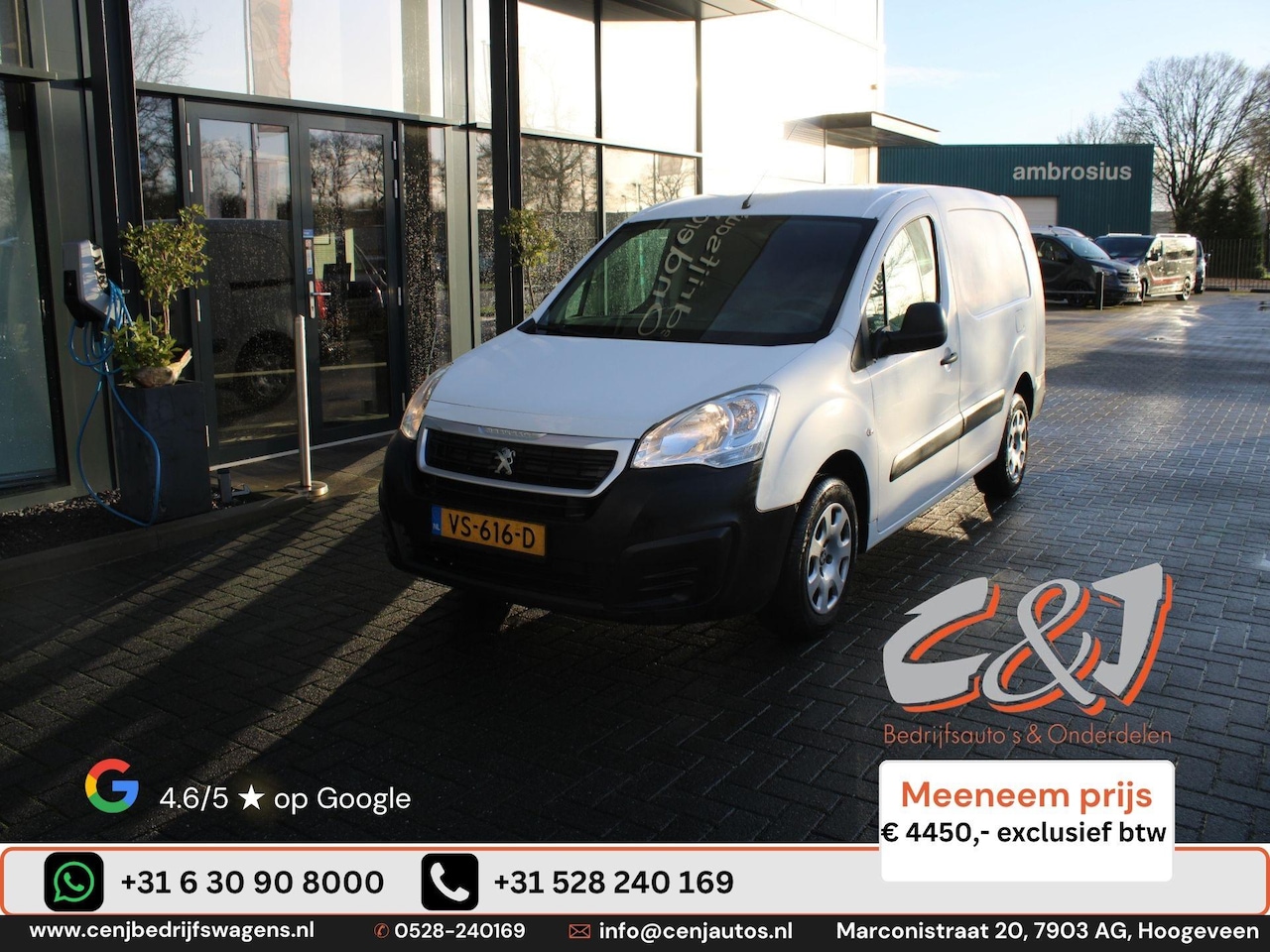 Peugeot Partner - 122 1.6 HDi 90 L2 XR airco cruise lange uitvoering - AutoWereld.nl