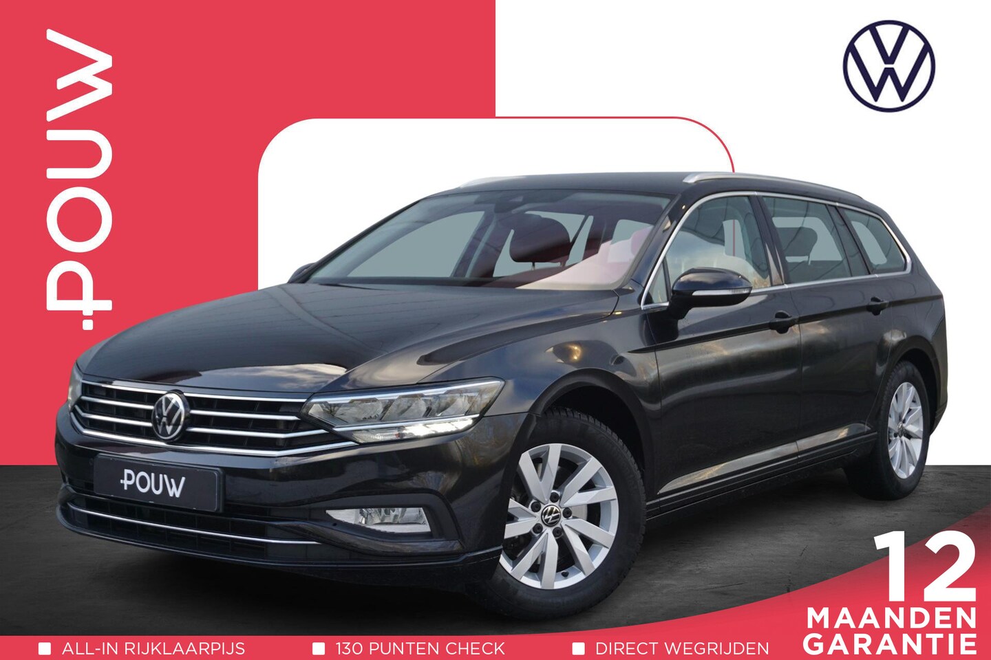 Volkswagen Passat Variant - 1.5 TSI 150pk DSG Business | Trekhaak | Elektrische Achterklep | Achteruitrijcamera - AutoWereld.nl