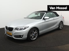 BMW 2-serie Cabrio - 220i High Executive | STOELVERWARMING | LED VERLICHTING | LEDER | CLIMATE CONTROL | ACHTER