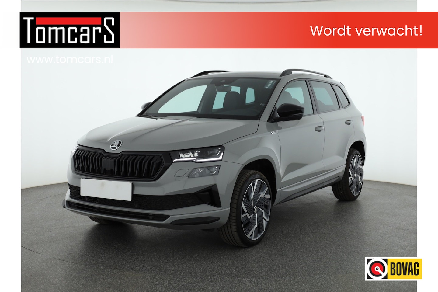 Skoda Karoq - 1.5 TSI 150PK Automaat Sportline Half-leder/Matrix-LED/19-Inch/Winter-Pack - AutoWereld.nl