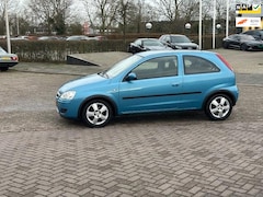 Opel Corsa - 1.2-16V Maxx, bj.2004, kleur: blauw Airco, Sportvelgen, APK 07/2025 en NAP met 152338 km.Z