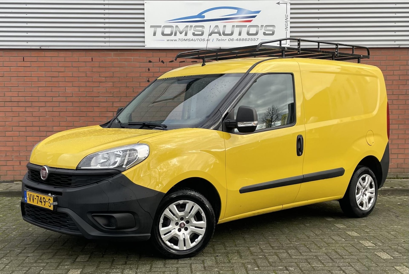 Fiat Doblò Cargo - 1.3 MJ L1H1 Actual. airco. radio. nieuwe apk - AutoWereld.nl