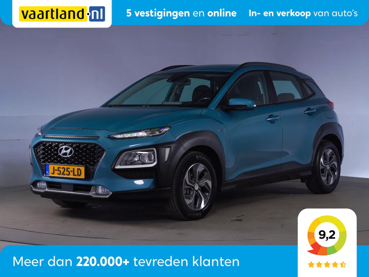 Hyundai Kona - 1.6 GDI HEV Comfort Aut. [ Navi Camera Clima ] - AutoWereld.nl