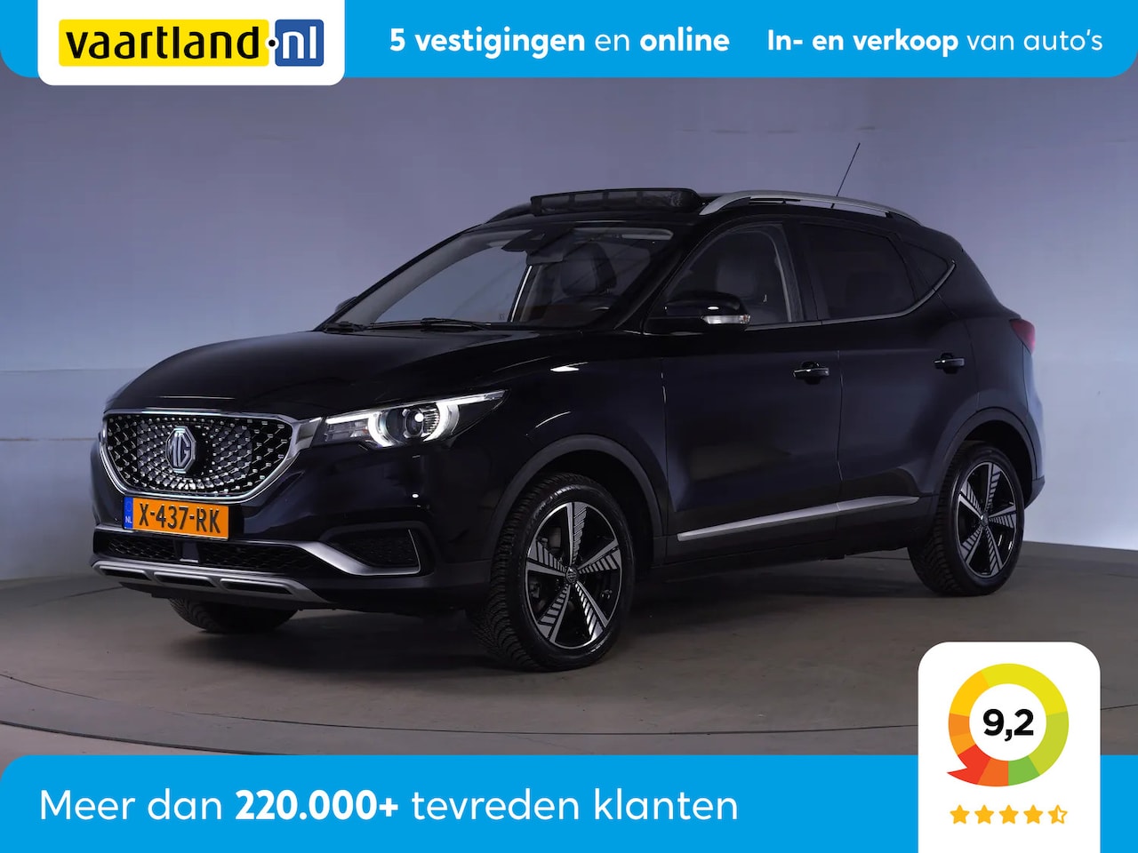 MG ZS - EV 45kWh Luxury [ Panorama Leder Navi Camera ] - AutoWereld.nl