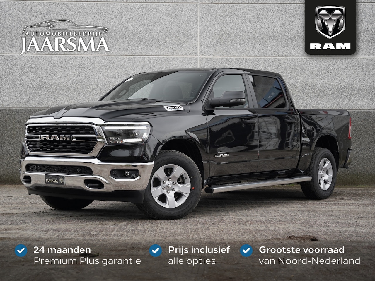 Dodge Ram 1500 - Big Horn eTorque 3.6L V6 CrewCab 4X4 |Navigatie |PRINS LPG |Rijklaarprijs| - AutoWereld.nl