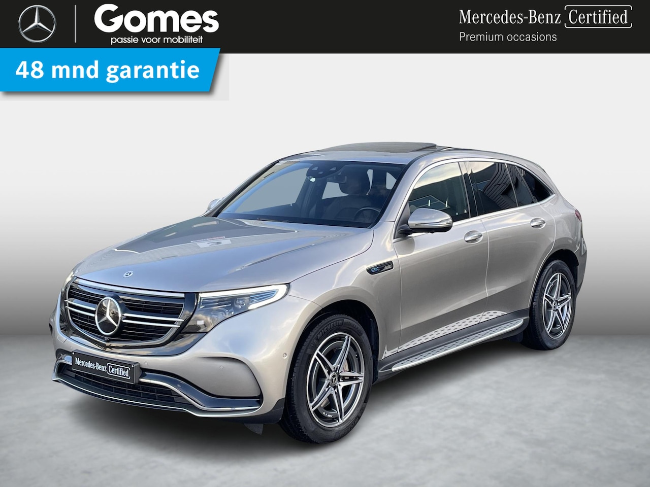 Mercedes-Benz EQC - 400 4MATIC AMG | Schuifdak | Trekhaak - AutoWereld.nl