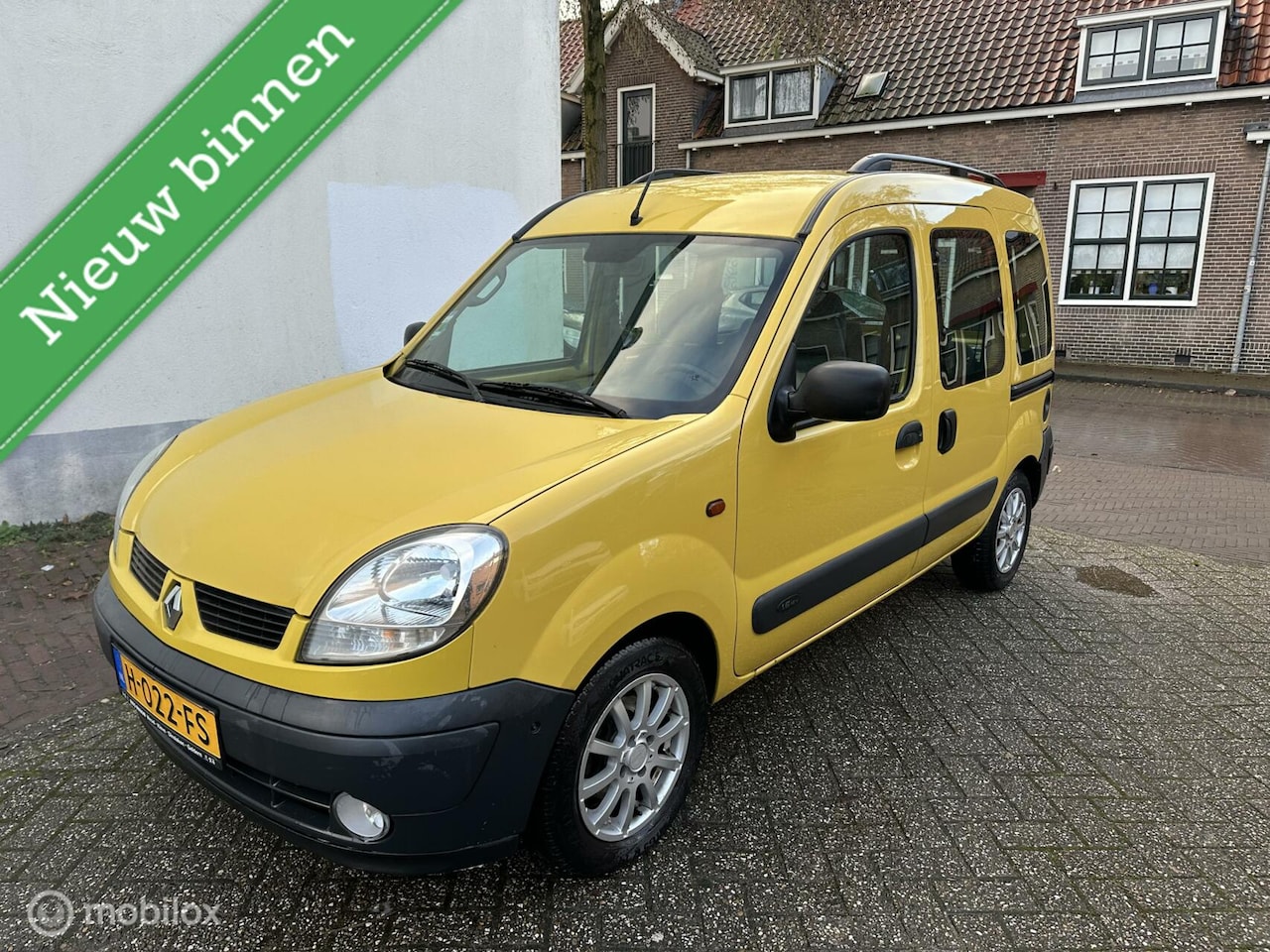 Renault Kangoo - combi 1.6-16V AUTOMAAT APK AIRCO TREKHAAK - AutoWereld.nl