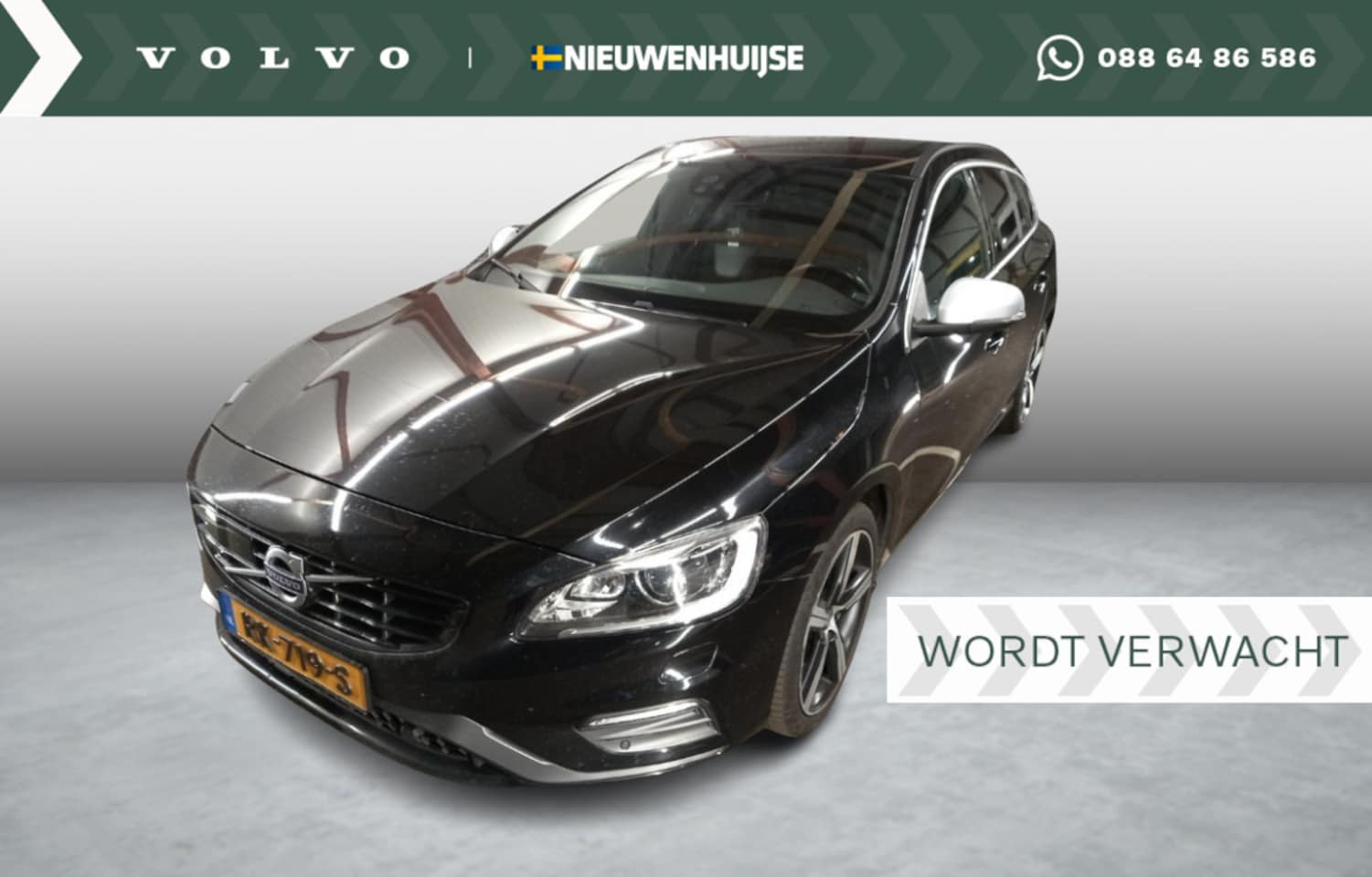 Volvo V60 - 2.0 T4 R-Design | Trekhaak | Adaptieve Cruise controle | Stoel + Stuur verwarming | bi-Xen - AutoWereld.nl