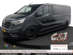 Renault Trafic - 2.0 Blue dCi 170 L2 Extra Dubbele Cabine dikste van nl leder navi verlaagd aut 19 inch lea