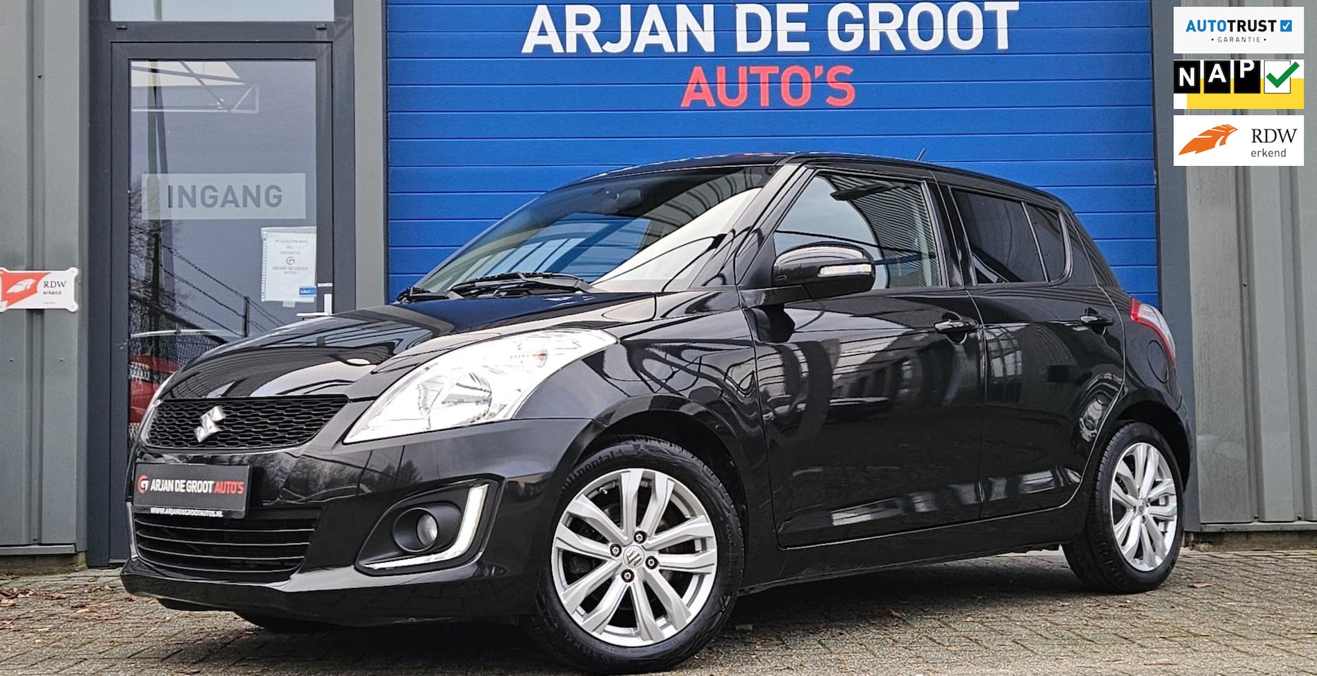 Suzuki Swift - 1.2 94PK Exclusive AUTOMAAT Keyless Cruise Bleutooth - AutoWereld.nl