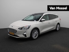 Ford Focus Wagon - 1.0 EcoBoost Hybrid Titanium X Business | PANORAMADAK | HEAD UP DISPLAY | NAVIGATIE | ACHT