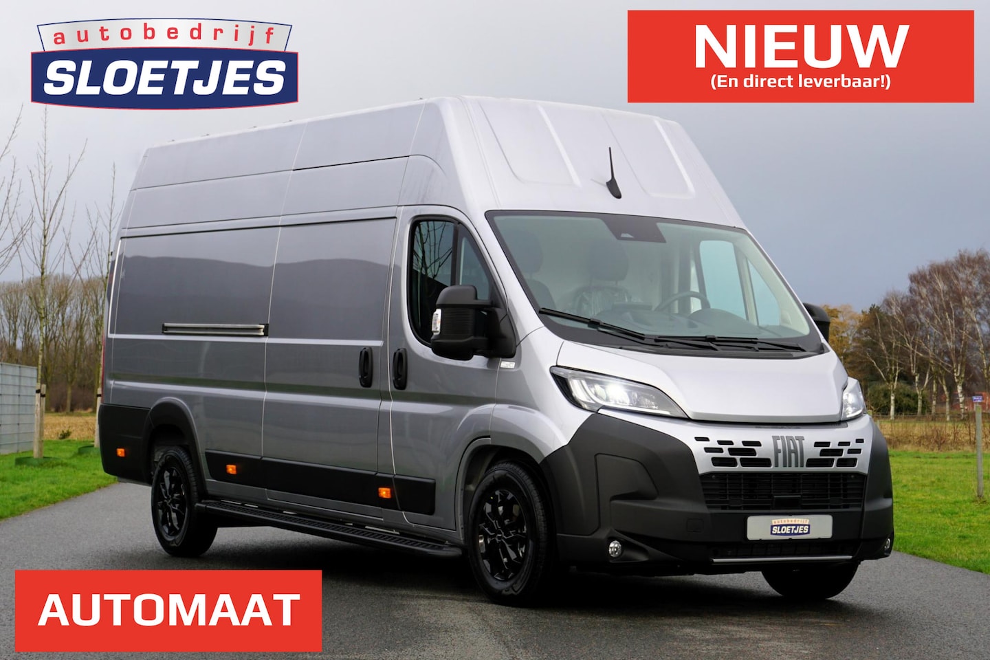 Fiat Ducato - 2.2 MultiJet L4H3 3.5t Heavy 180 pk |Full LED koplampen |Groot scherm Navi |Camera |Carpla - AutoWereld.nl