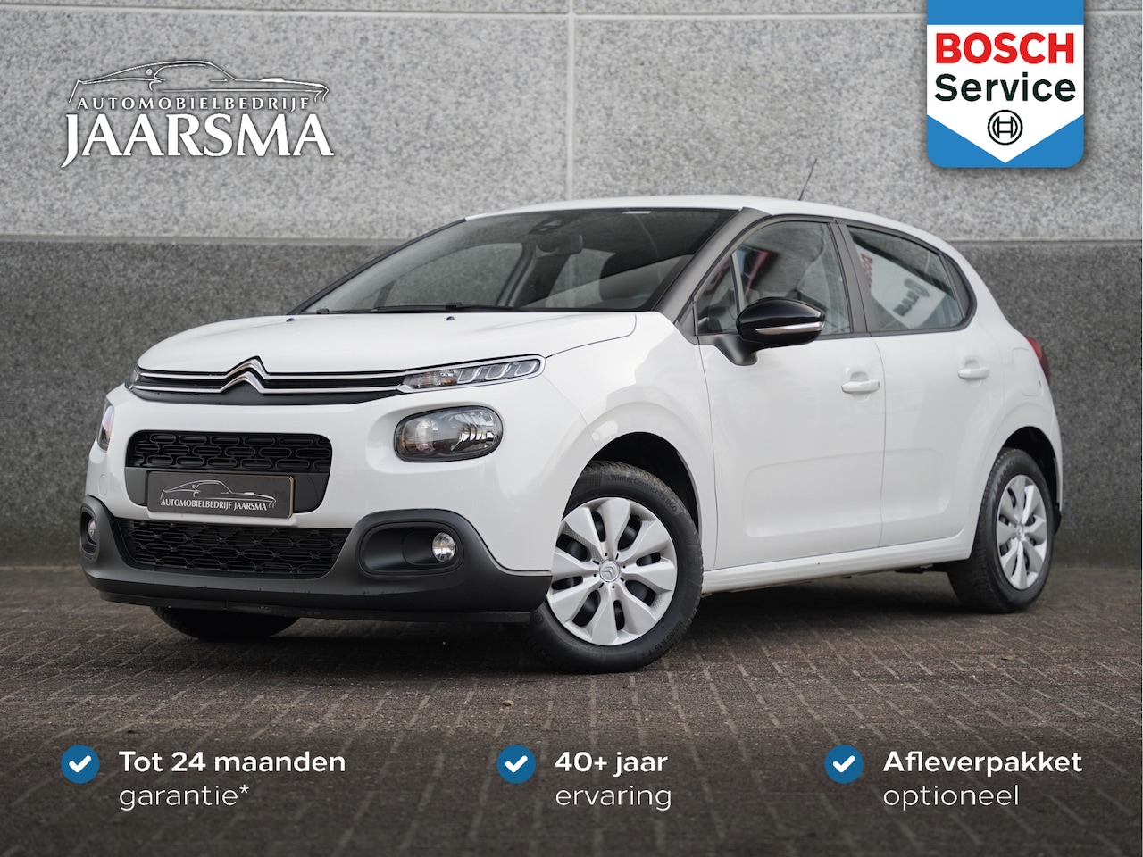 Citroën C3 - 1.2 PureTech 82pk Feel Airco |Cruise Control |Lane keep assist | - AutoWereld.nl