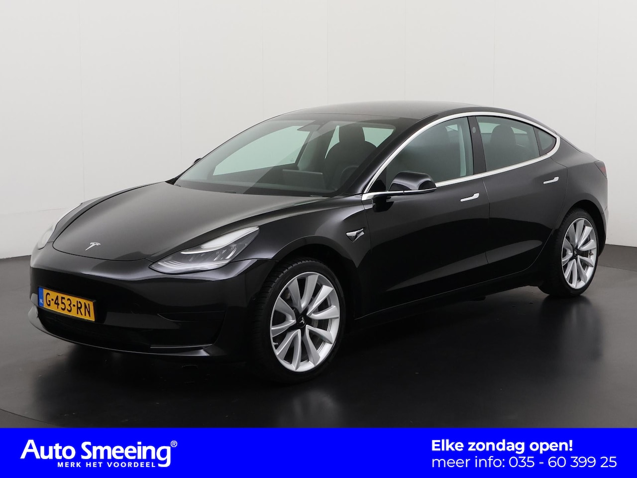 Tesla Model 3 - Standard RWD Plus 60 kWh | Panoramadak | Mem Stoel | Navigatie | Zondag Open! - AutoWereld.nl