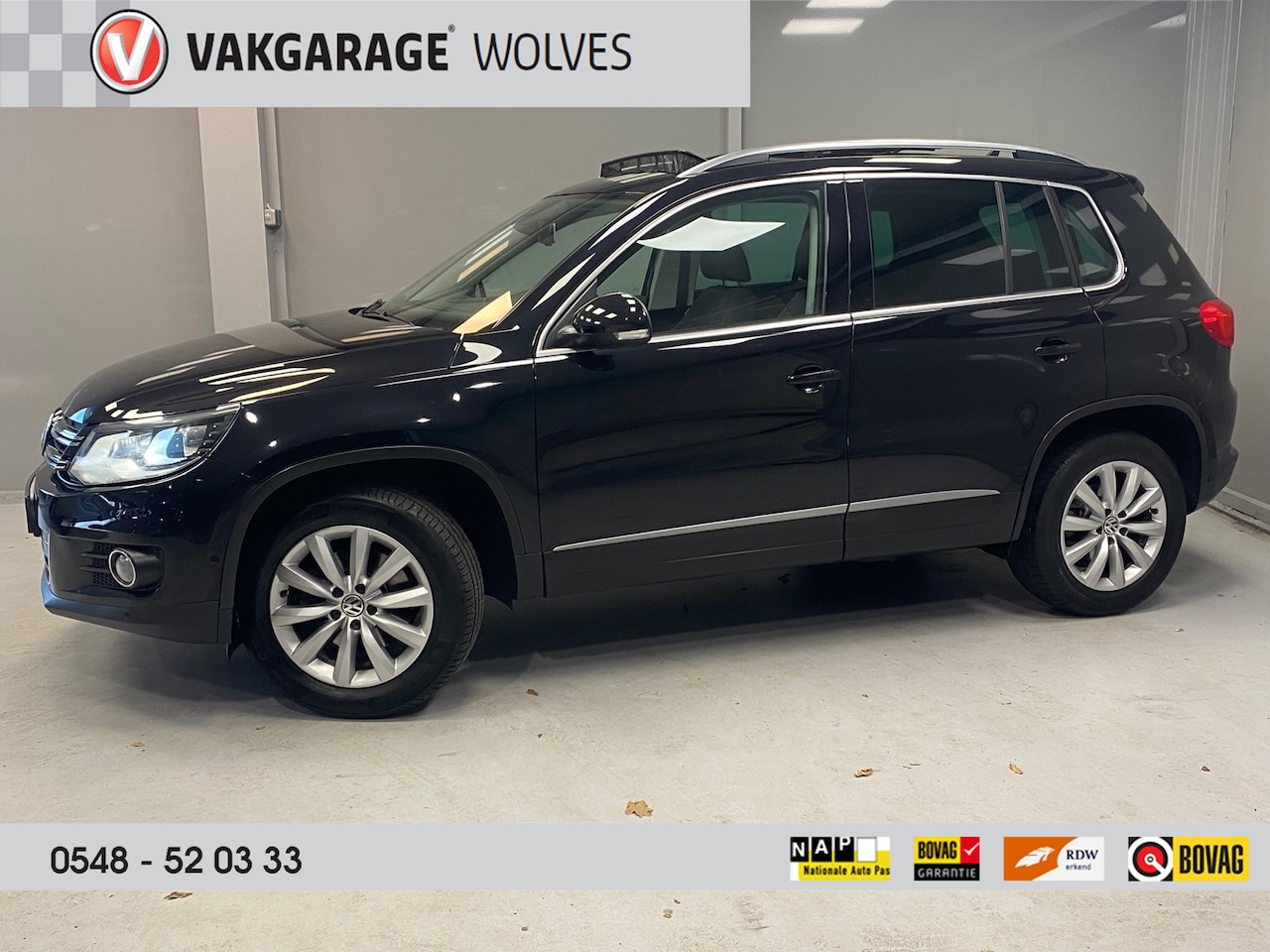 Volkswagen Tiguan - 1.4 TSI Sport&Style | PANODAK |Bi-XENON | NAVI | CLIMA | - AutoWereld.nl