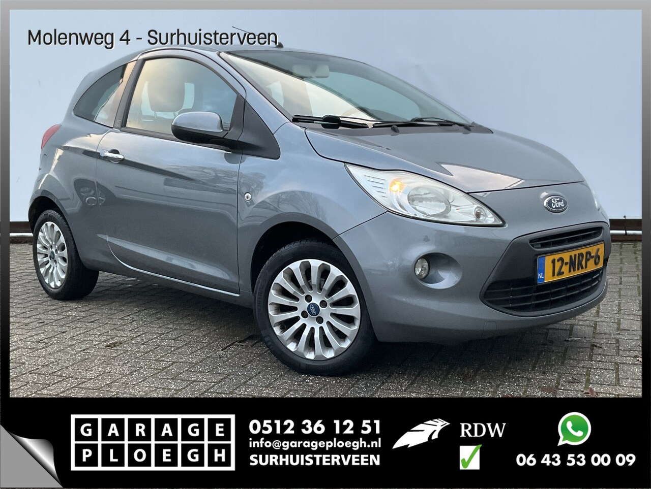 Ford Ka - 1.2 Titanium X Airco Elek.Pakket Voll.Onderhouden NAP! - AutoWereld.nl