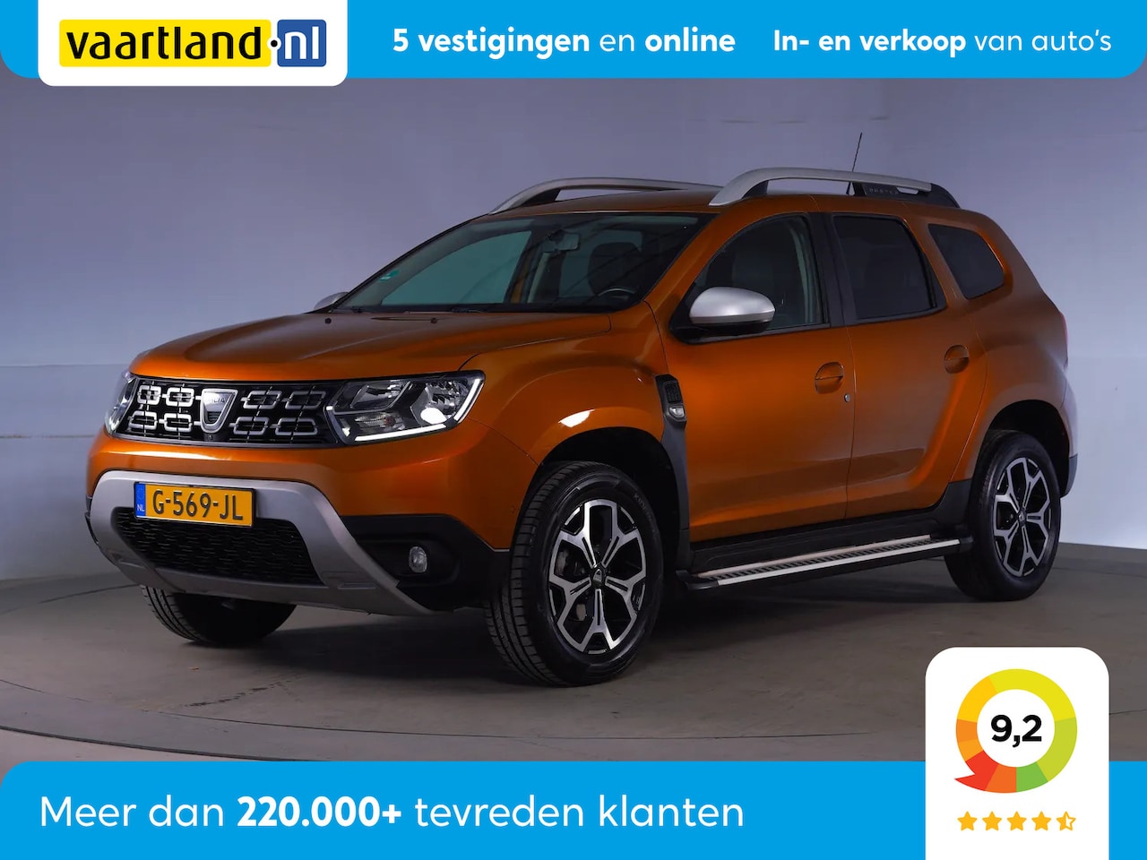 Dacia Duster - 1.3 TCe Prestige [ Apple-carplay Navigatie Lederen bekl.] - AutoWereld.nl