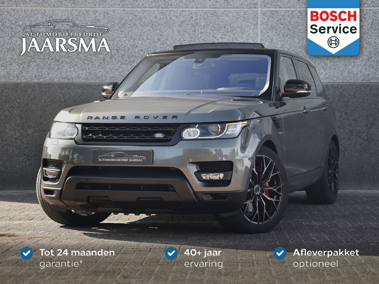 Land Rover Range Rover Sport - 5.0 V8 510pk Supercharged Autobiography Dynamic |Stoelverwarming en -ventilatie |360-grade - AutoWereld.nl