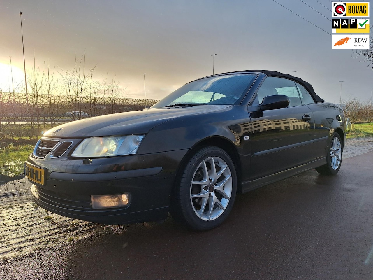 Saab 9-3 Cabrio - 1.8t Vector -NL auto- - AutoWereld.nl