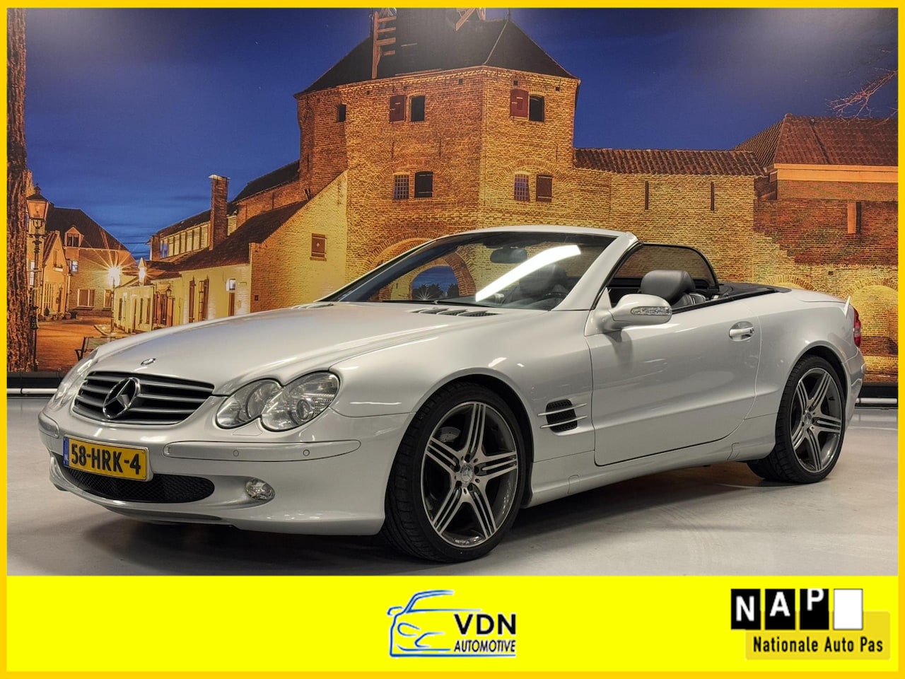 Mercedes-Benz SL-klasse Cabrio - 500 V8 Automaat Key-less Go - AutoWereld.nl