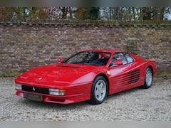 Ferrari Testarossa - third series, "five bolt", European market delivered, boardmap, full service history