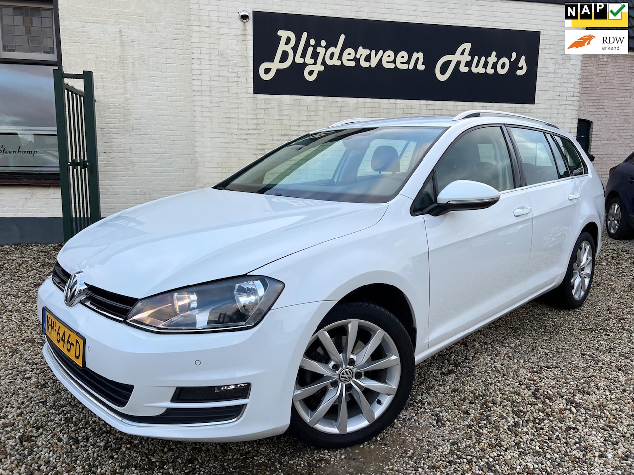 Volkswagen Golf Variant - 1.6 TDI Connected Series Navi | Stoelmass. | Camera | NETTO PRIJS - AutoWereld.nl