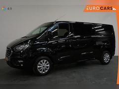 Ford Transit Custom - 300 2.0 TDCI L2H1 Limited Dubbele cabine Automaat Navigatie Airco 2 Schuifdeuren Trekhaak