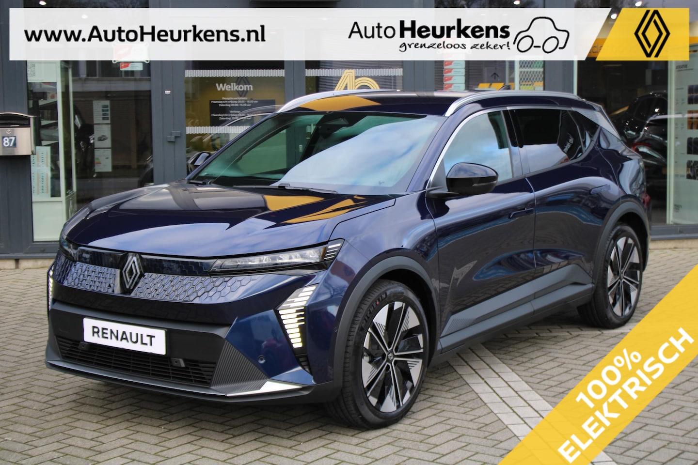 Renault Scenic E-Tech - TECHNO 220pk EV87 long range Pack Comfort Premium | Pack Advanced Driving Assist | Snel le - AutoWereld.nl