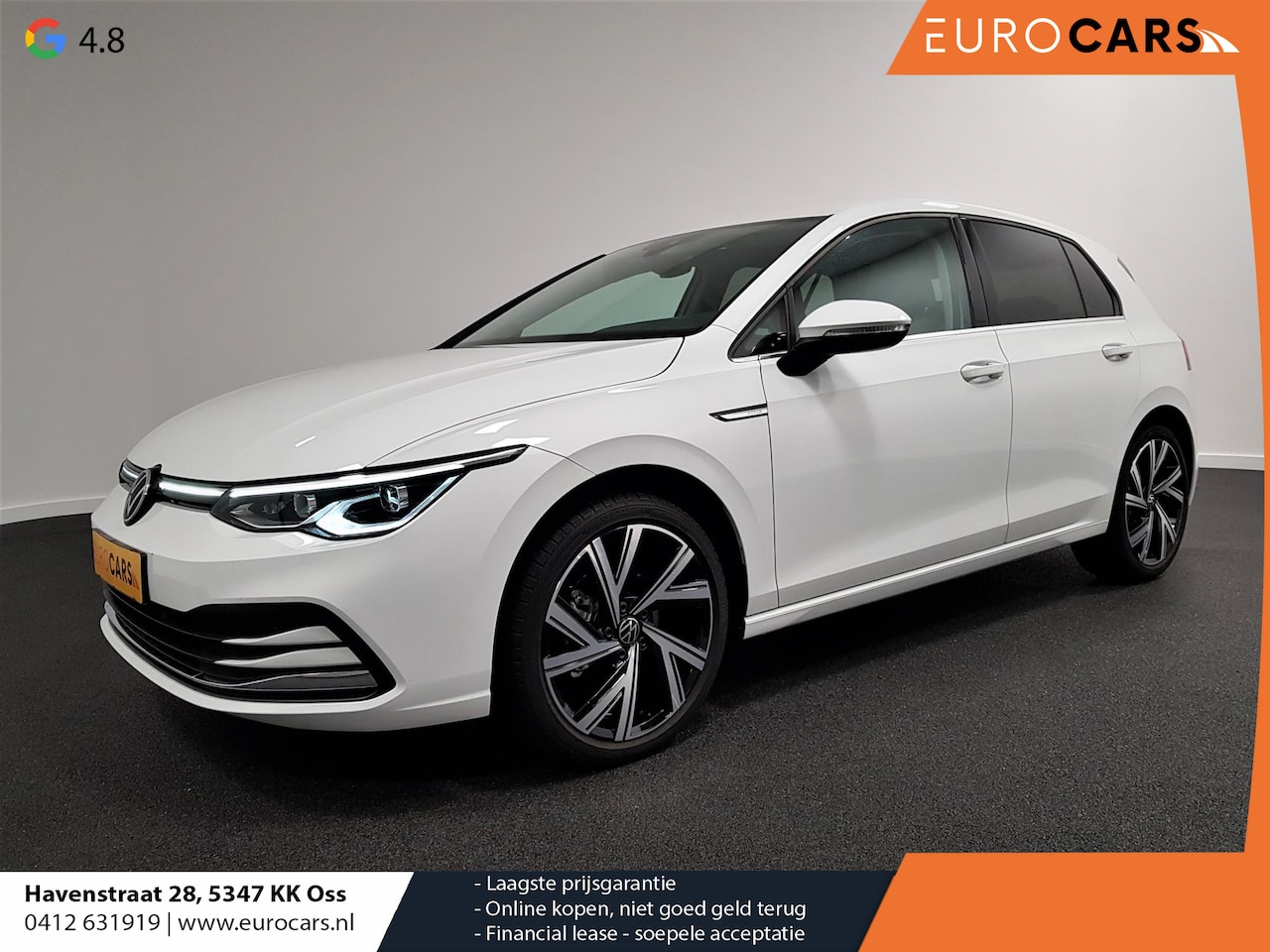 Volkswagen Golf - 1.5 eTSI 150pk DSG Style | Navigatie | Climate Control | Camera | Parkeer sensoren | Led | - AutoWereld.nl