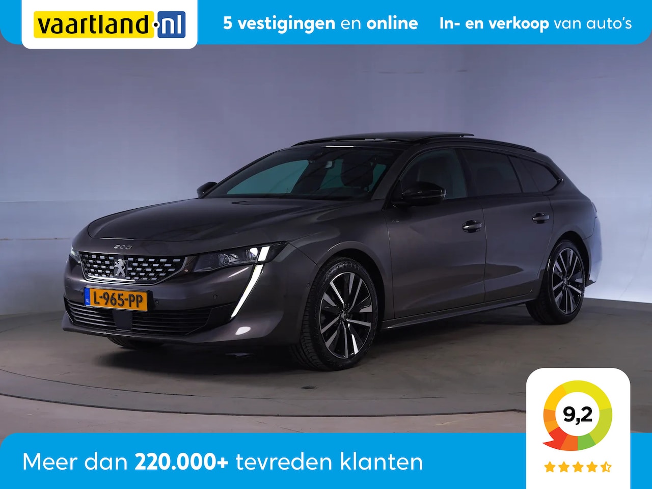 Peugeot 508 SW - 1.2 PureTech GT Aut. [ Panorama Full led Half leder ] - AutoWereld.nl